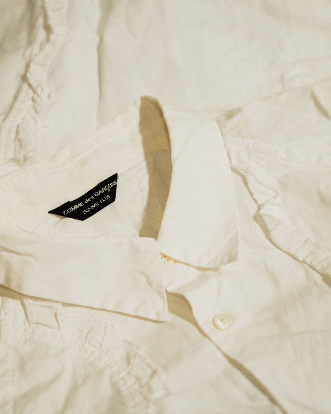 CDG white shirt 2003 Before Midnight Vintage