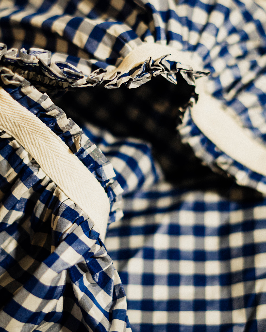 CDG checkered skirt 2008 Before Midnight Vintage