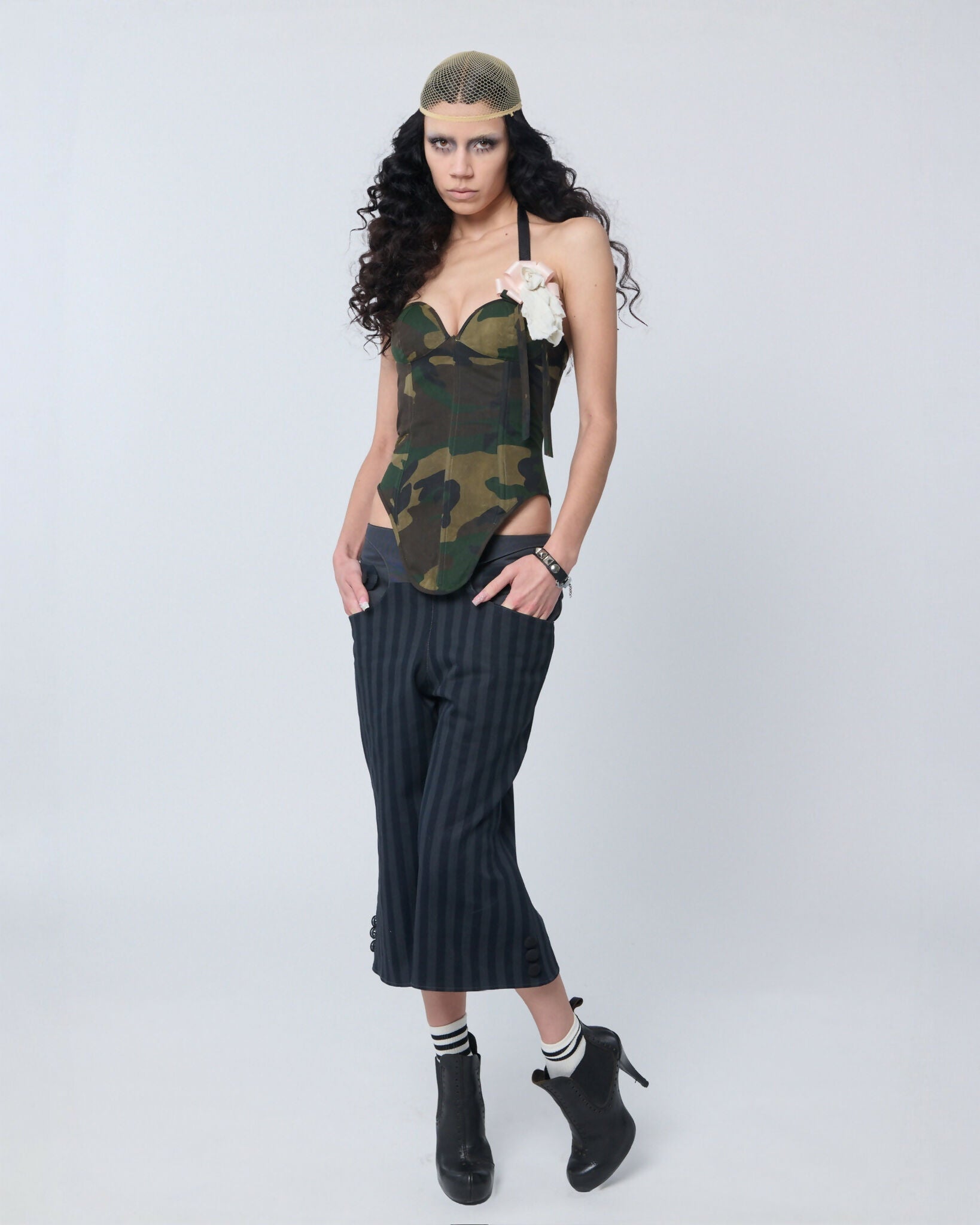 The In Plain Sight Camo Corset Studio Stars