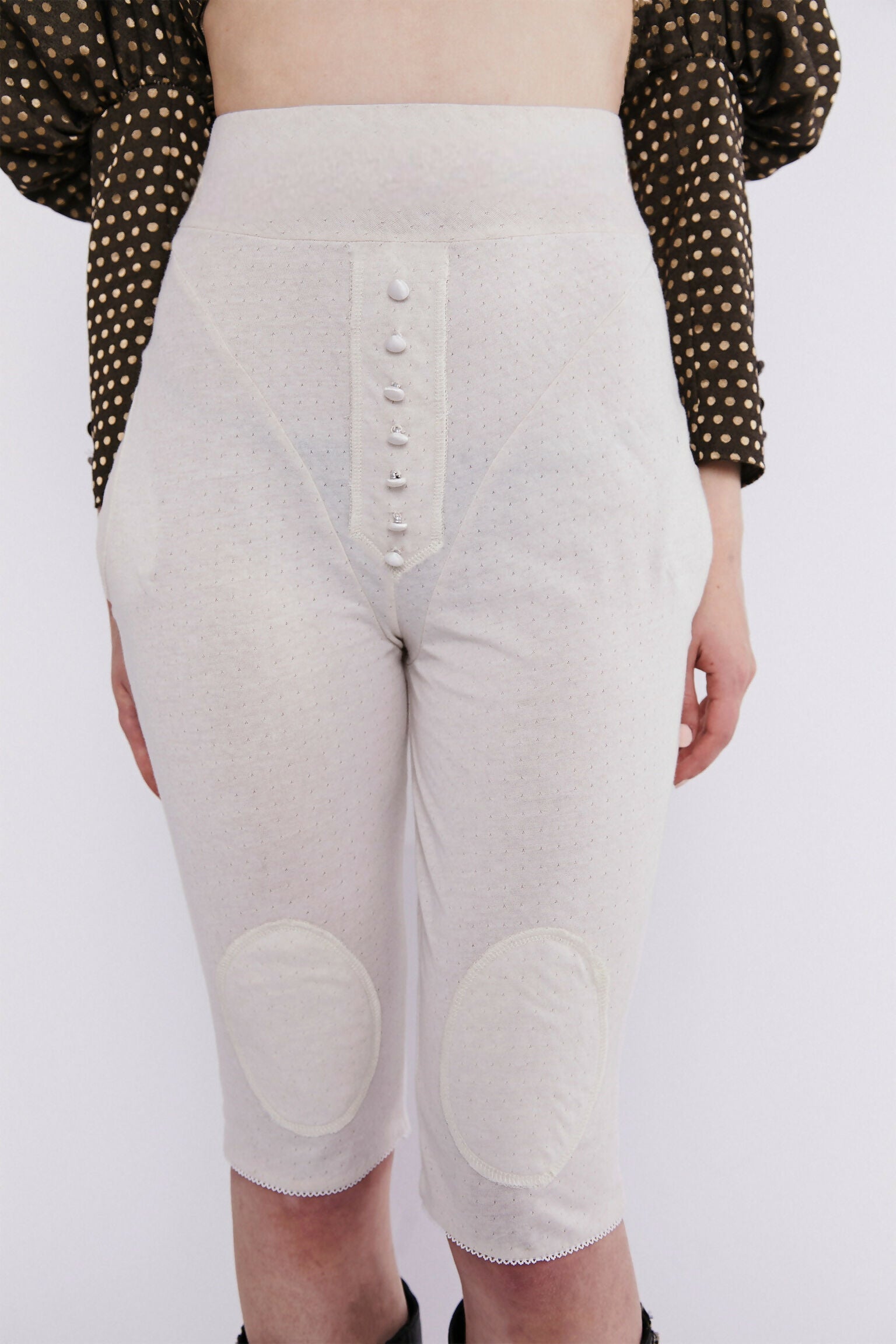 The Pointelle Capris Studio Stars