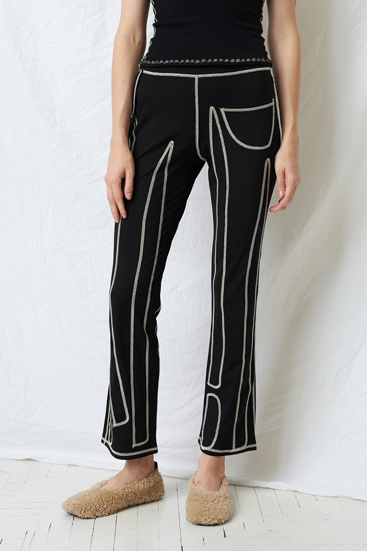 Wasteno jersey trousers Aporeei