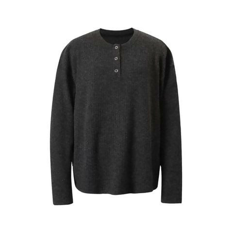Long Sleeve Henley Knit Studio Stars