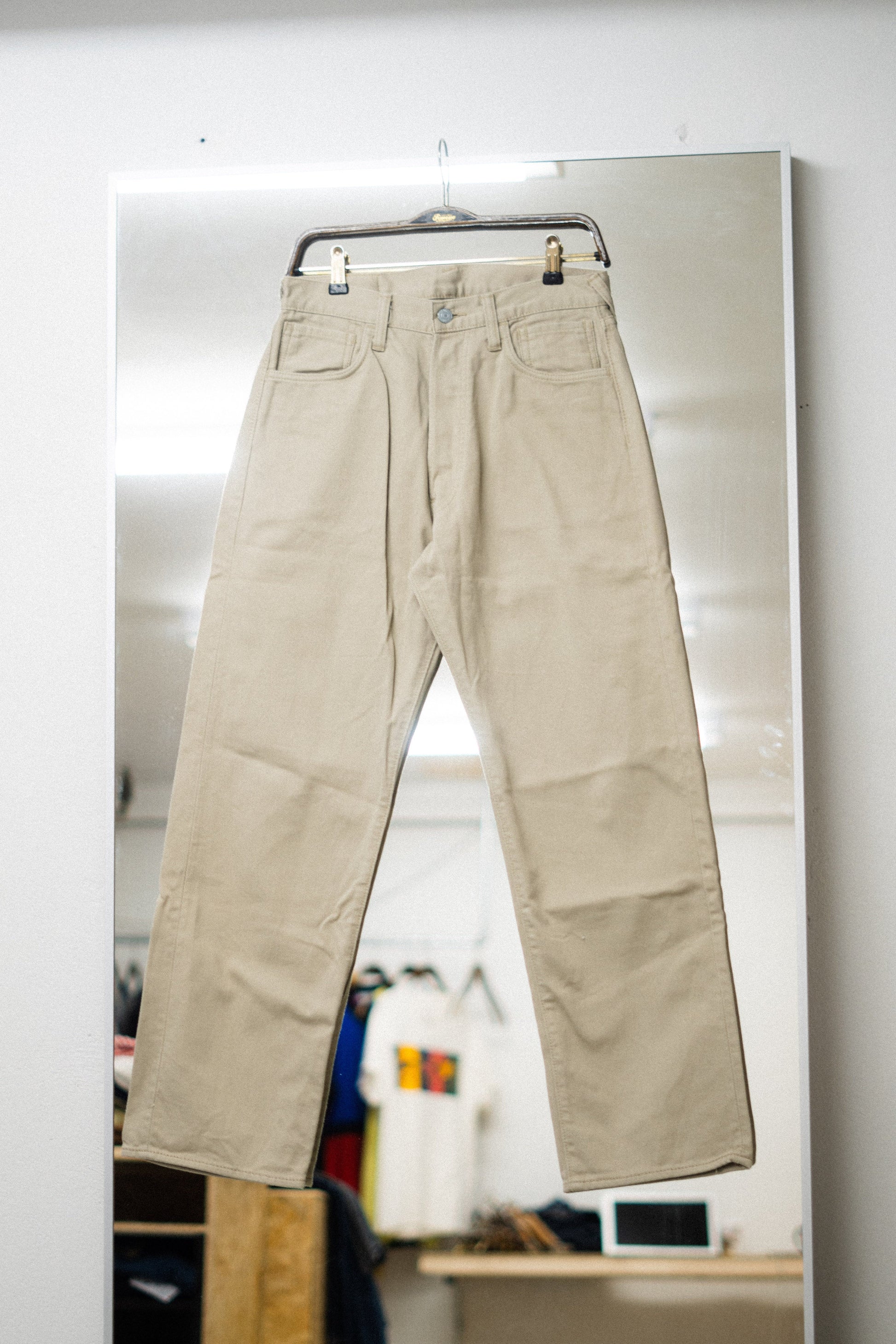 Evisu Jeans Beige 32 x 35 Before Midnight Vintage