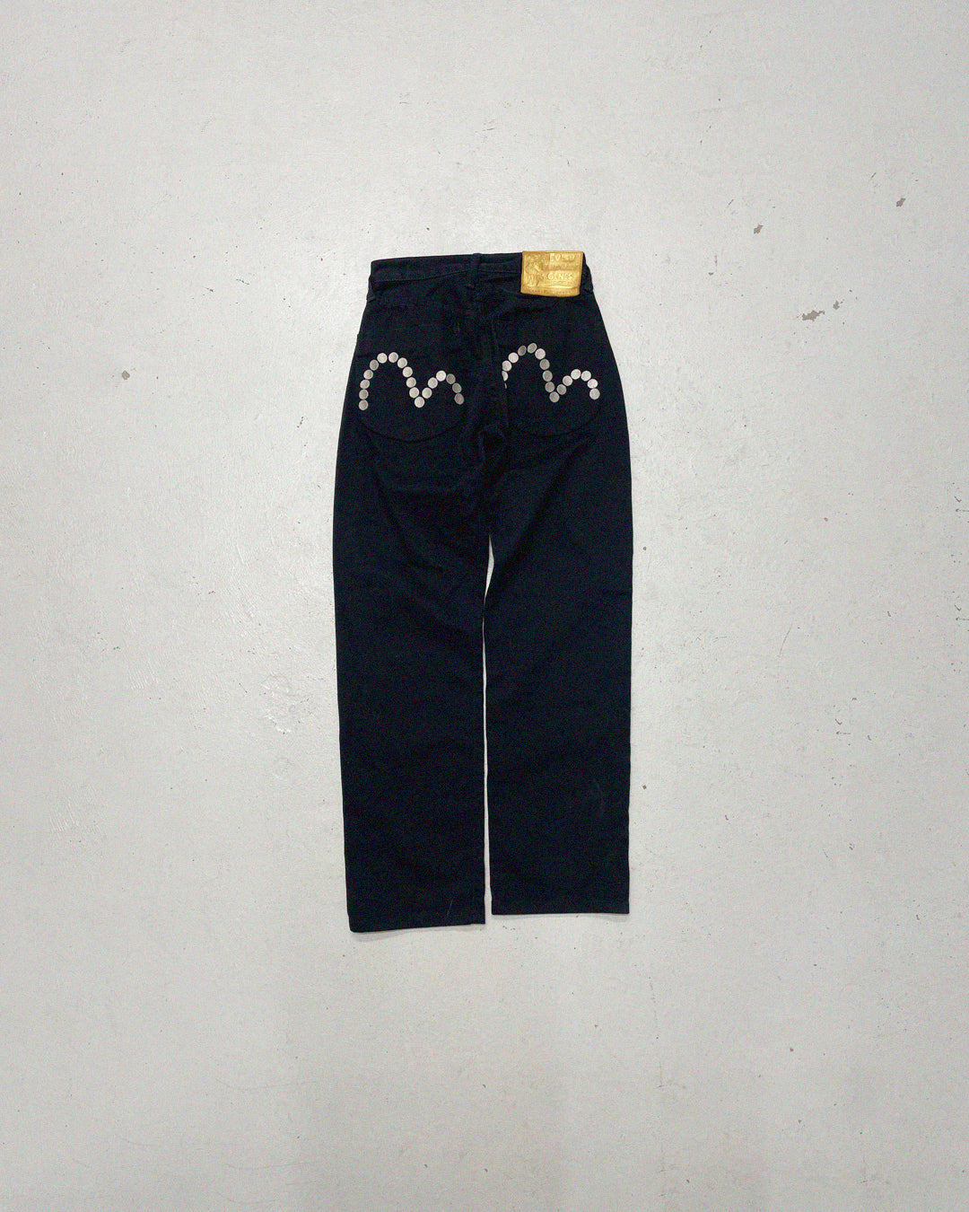 Evisu Jeans Black 28 x 35 Before Midnight Vintage
