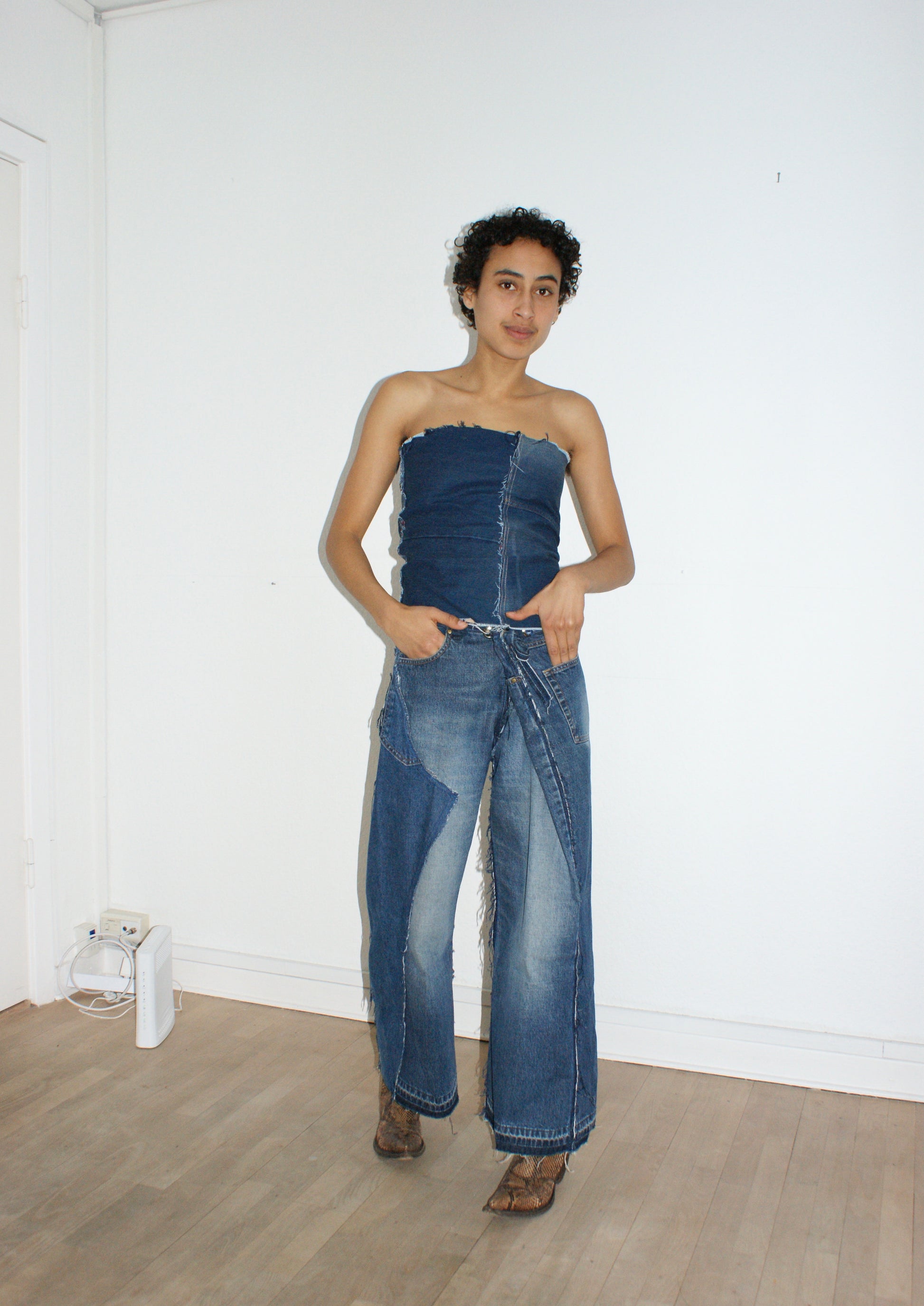 skål bluse fællesskab Katrine Kjær - Adjustable denim jeans – Studio Stars