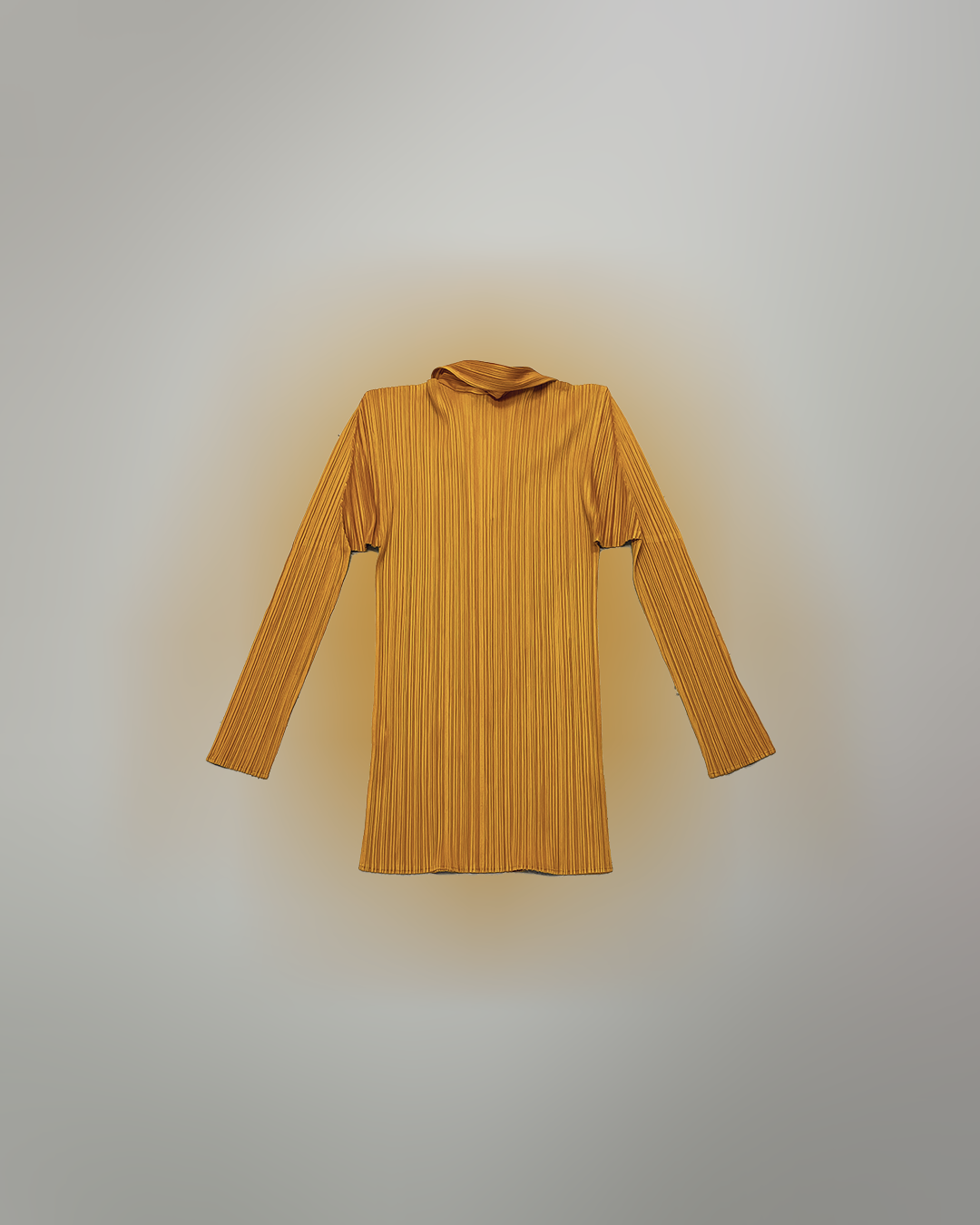 Issey Miyake Pleats Please Yellow Top Before Midnight Vintage