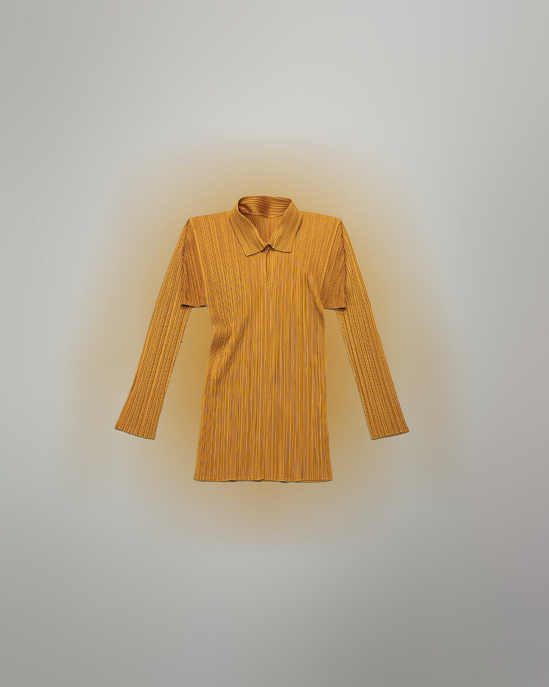 Issey Miyake Pleats Please Yellow Top Before Midnight Vintage