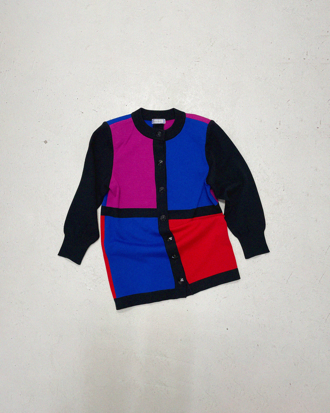 Yves Saint Laurent Multicolor Cardigan Before Midnight Vintage